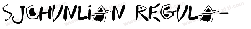SJchunlian Regula字体转换